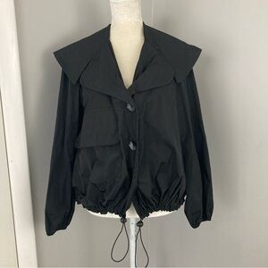 Planet By Lauren G jacket parachute Lagenlook artsy size 1 = women’s S / M